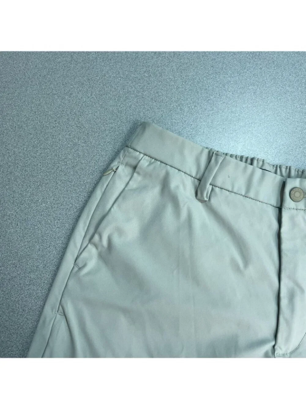Banana Republic Commuter Tech Pants Men's 34x32 Beige Performance